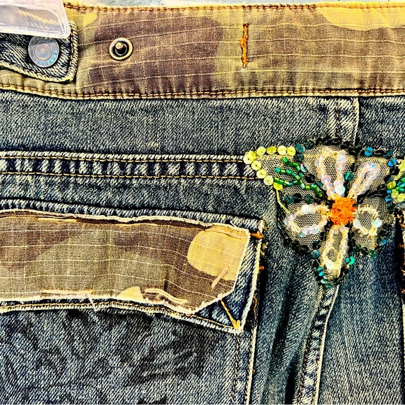 EXPRESS camo jeans - Picture 4 of 8